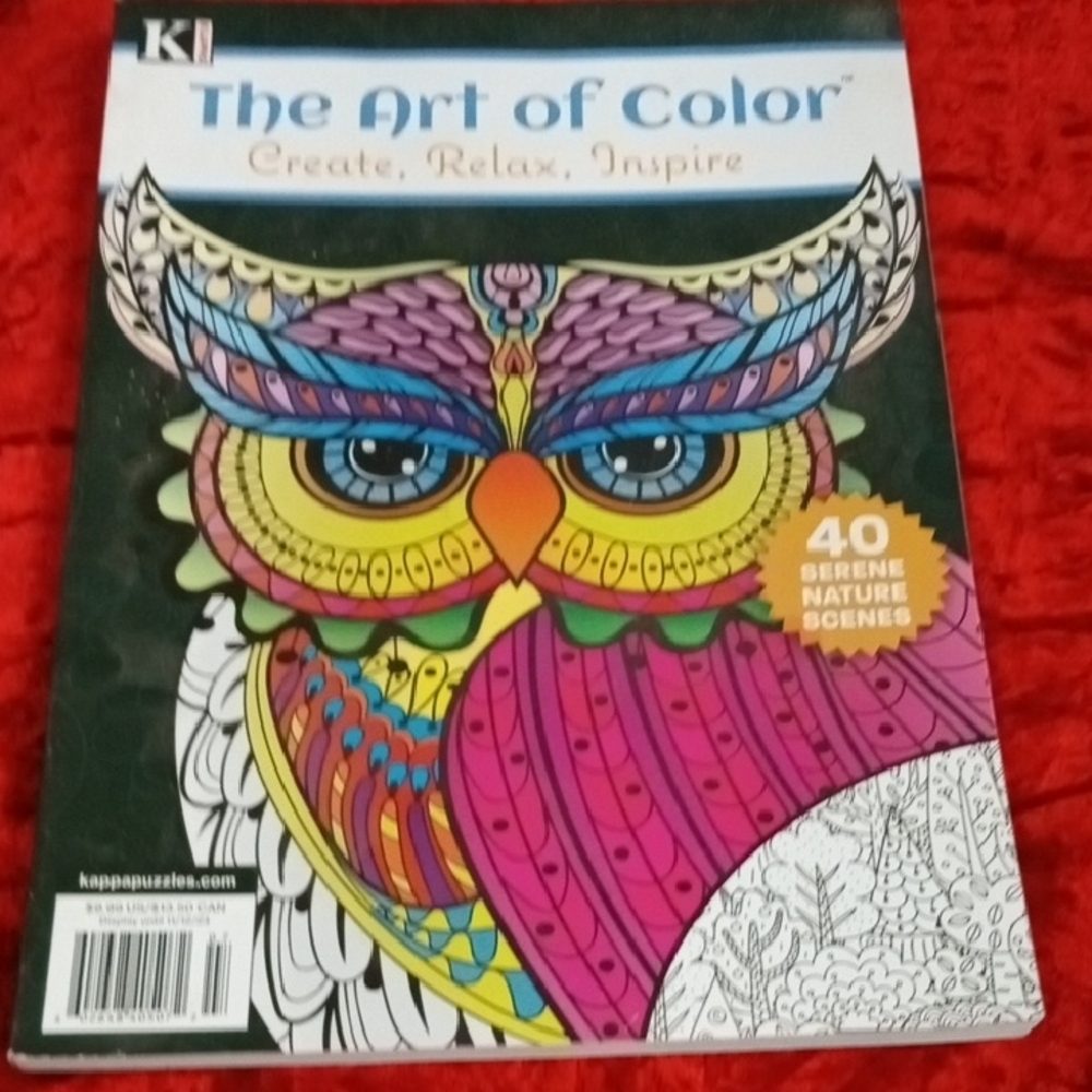 The Art of Color Coloring Book